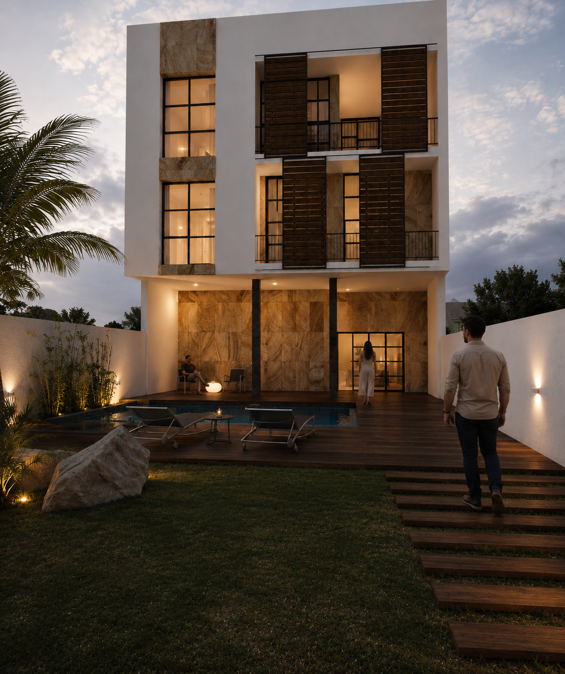 render arjona 2 unifamiliar proyecto fran criado estudio